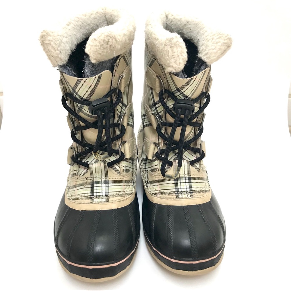 Sorel:‎ waterproof plaid “Yoot Pac” boots (5) - Picture 2 of 11